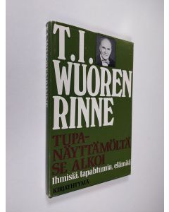 Kirjailijan T. I. Wuorenrinne käytetty kirja Tupanäyttämöltä se alkoi