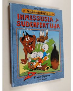 Kirjailijan Walt Disney & Carl Barks käytetty kirja Ihmissusia ja sudenpentuja