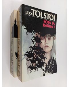 Kirjailijan Leo Tolstoi käytetty kirja Sota ja rauha 1-2