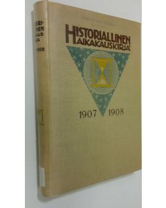 käytetty kirja Historiallinen aikakauskirja 1907-1908