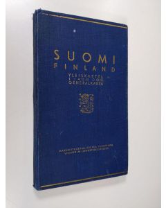 käytetty kirja Suomi : Yleiskartta 1:400000 : Generalkarta 1:400000 = Finland