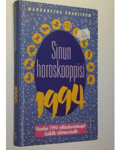 käytetty kirja Sinun horoskooppisi 1994