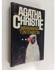 Kirjailijan Agatha Christie k&auml;ytetty kirja M&auml;&auml;r&auml;np&auml;&auml; tuntematon