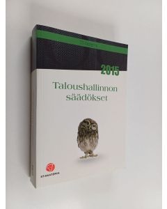 käytetty kirja Taloushallinnon säädökset 2015