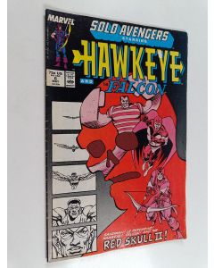 käytetty teos Solo Avengers 6/1988 : Hawkeye and The Falcon
