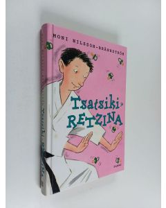 Kirjailijan Moni Nilsson-Brännström käytetty kirja Tsatsiki ja Retzina