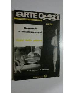 käytetty kirja Arte oggi 23/24 : rivista trimestrale d'arte contemporanea