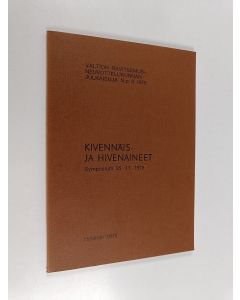 käytetty kirja Kivennäis- ja hivenaineet : symposium 25.11.1975