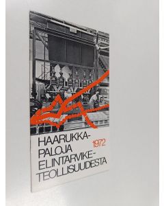 käytetty teos Haarukkapaloja elintarviketeollisuudesta 1972