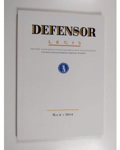 käytetty kirja Defensor legis n:o 6/2014