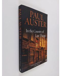 Kirjailijan Paul Auster käytetty kirja In the Country of Last Things