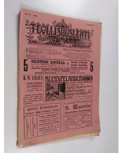 uusi teos Suomen Teollisuuslehti N:o 17/1903