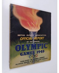 käytetty kirja British Olympic Association Official Report of the London Olympic Games 1948