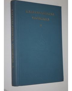 käytetty kirja Kalevalaseuran vuosikirja 8 1928