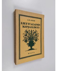 Kirjailijan Aukusti Robert Niemi käytetty kirja Liettualainen kirjallisuus