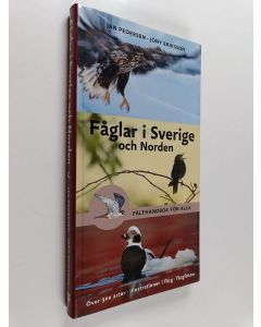 Kirjailijan Jan Pedersen käytetty kirja Fåglar i Sverige och Norden fälthandbok för alla