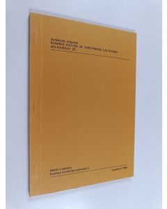 Kirjailijan Heikki Leskinen käytetty kirja Suomen murteiden historiaa 2