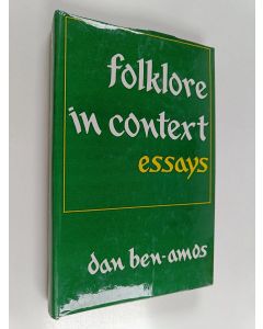 Kirjailijan Dan Ben-Amos käytetty kirja Folklore in Context : Essays