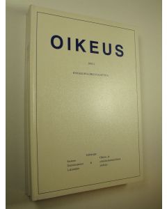käytetty kirja Oikeus, 1-4/2002