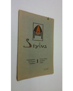 käytetty kirja Stylus : Piirustusopettajayhdistyksen julkaisu I