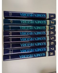Tekijän Yrjö Blomstedt  käytetty kirja Suomen historia 1-8 : Kivikausi, pronssikausi ja rautakauden alku, keski- ja myöhäisrautakausi ; Keskiaika, Uuden ajan alku ; Suurvalta-aika ; Vapauden aika, Kustavilainen aika ; Kansallisen heräämisen aika ; Sortoka
