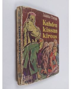 Kirjailijan Jaakko Tierna käytetty kirja Kahden kissan kirous : humoristinen seikkailutarina