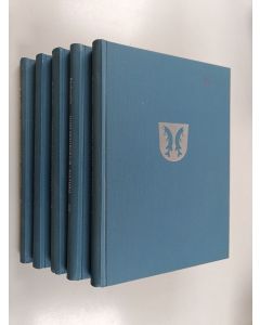 Kirjailijan Kyösti Kaukovalta käytetty kirja Uudenkaupungin historia 1-5