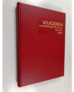 Kirjailijan Pirkko Greis käytetty kirja Vuoden uutistapahtumat kuvina 1966