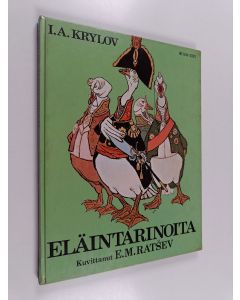 Kirjailijan I. A. Krylov käytetty kirja Eläintarinoita