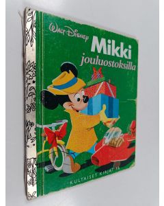 Kirjailijan Walt Disney käytetty kirja Mikki jouluostoksilla