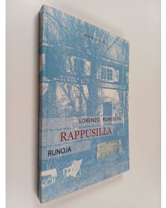 Kirjailijan Lorenzo Runeberg käytetty kirja Rappusilla - runoja