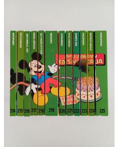 käytetty kirja Aku Ankan taskukirja 214-225