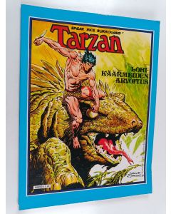 Kirjailijan Edgar Rice Burroughs käytetty kirja Tarzan : Lohikäärmeiden arvoitus