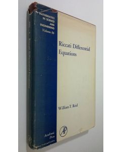 Kirjailijan William Thomas Reid käytetty kirja Riccati Differential Equations