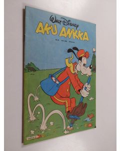 Kirjailijan Walt Disney käytetty teos Aku Ankka 20/1987