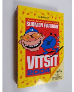 Kirjailijan Henrik Muste käytetty kirja Suomen parhaat vitsit 2004