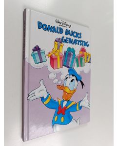 Kirjailijan Walt Disney käytetty kirja Donald Ducks geburtstag