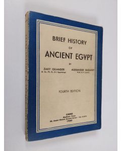 Kirjailijan Zaky Iskander käytetty kirja Brief history of ancient Egypt