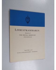 käytetty kirja Livrustkammaren : Journal of the Royal Armoury : Vol. VIII : 7-8