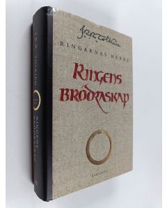 Kirjailijan John Ronald Reuel Tolkien käytetty kirja Ringens brödraskap