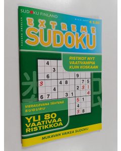 käytetty teos Extreme sudoku 4/2017
