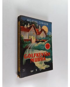 Kirjailijan Agatha Christie käytetty kirja Golfkentän murha