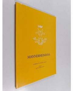 käytetty kirja Mannerheimiana 3/2006