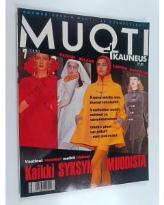 käytetty kirja Muoti + kauneus 7/1990