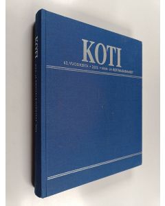 käytetty kirja Koti vuosikerta 2002 ((yhteensidottu))