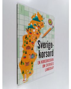 Kirjailijan Sten Johnson käytetty teos Sverigekorsord : En korsordsbok om Sveriges landskap