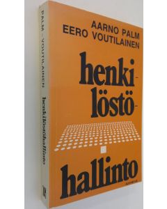 Kirjailijan Aarno Palm käytetty kirja Henkilöstöhallinto