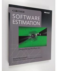 Kirjailijan Steve McConnell käytetty kirja Software estimation : demystifying the black art