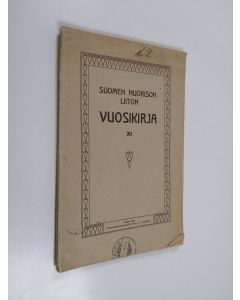 käytetty kirja Suomen nuorison liiton vuosikirja XI