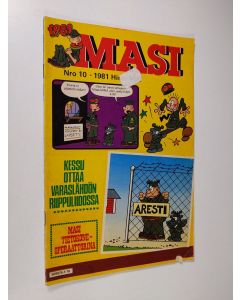 Kirjailijan Mort Walker käytetty teos Masi 10/1981